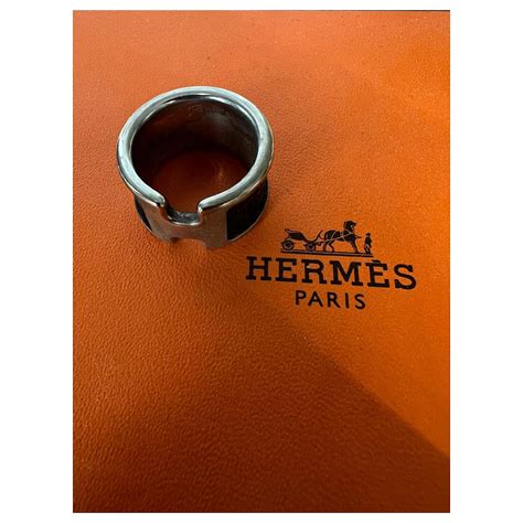 bague hermes olympe argent